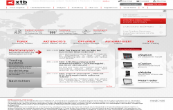 X-Trade-Brokers (xtb.de) Screenshot