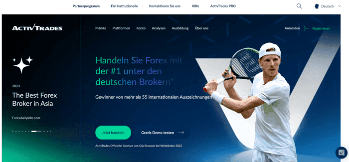 ActivTrades als Broker für Anfänger
