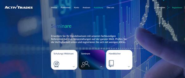 ActivTrades-Webinare