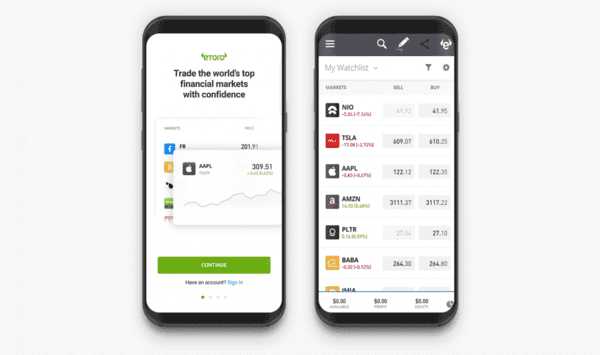 Vorteile der eToro Trading App