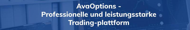 Handel von Optionen bei AvaTrade