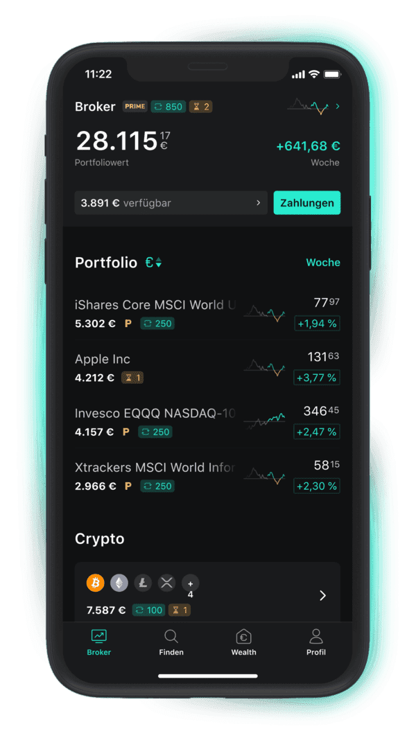 Scalable Capital Trading Apps