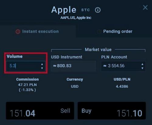 Teilaktien und -ETFs bei XTB