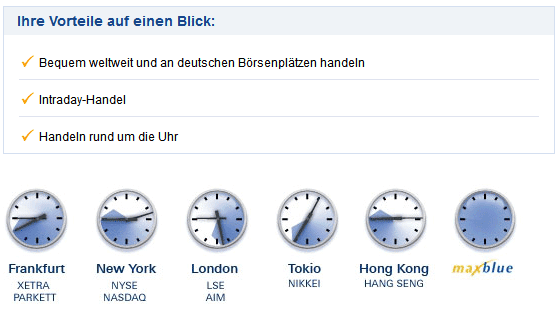 Handelsangebot von maxblue