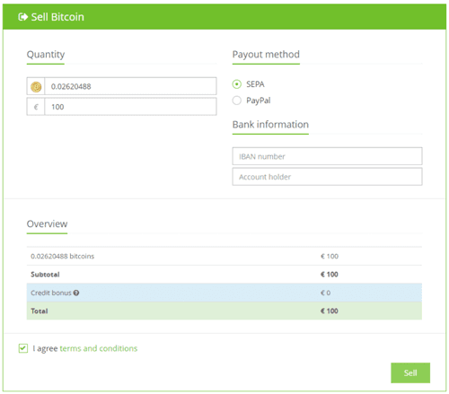 Einzahlungen und Auszahlungen bei anycoin direct