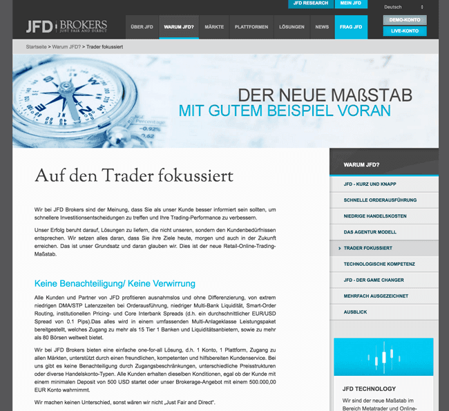 JFD Brokers Bonus