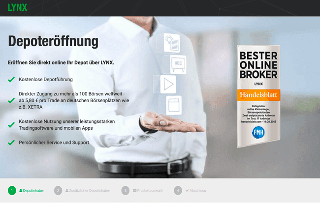 Lynx Broker Demokonto