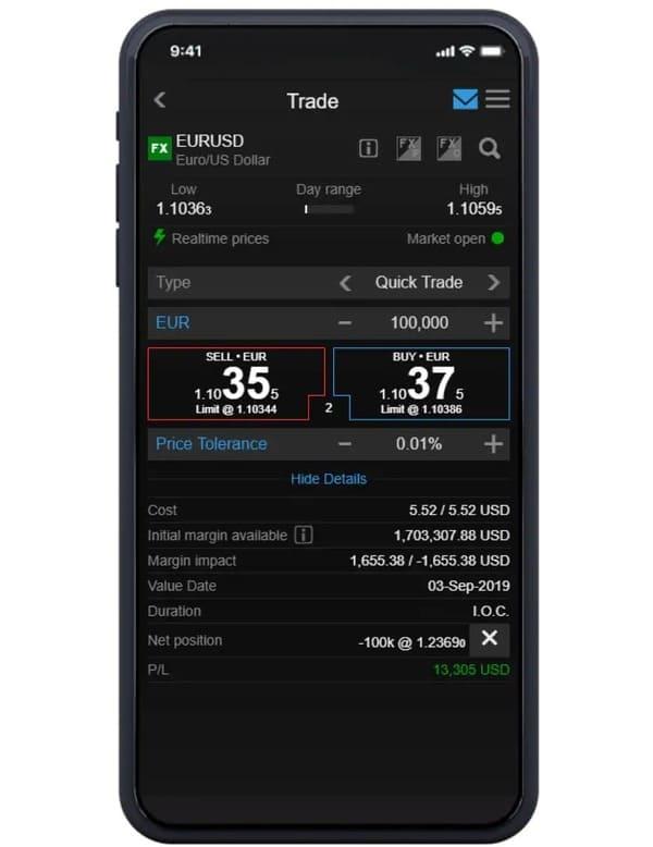 Saxo Bank – Die mobile App
