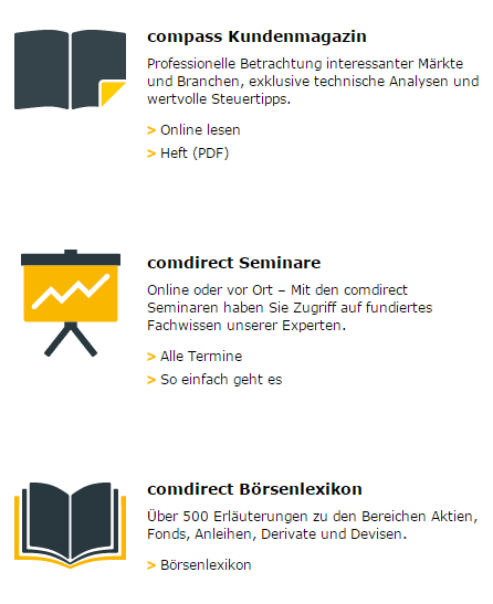 Weiterbildung bei comdirect