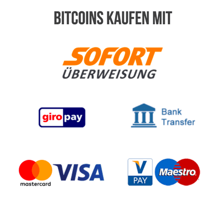 Zahlungsmethoden bei BTCDirect