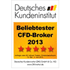DEUTSCHES KUNDENINSTITUT - Bester CFD Broker 2013