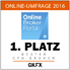 Online Umfrage 2016 - Bester CFD Broker