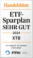 Handelsblatt ETF Sparplan - Sehr gut