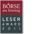 CFX Broker - Börse Online Leseraward 2011