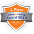 World of Trading Award - Kategorie Service  2013