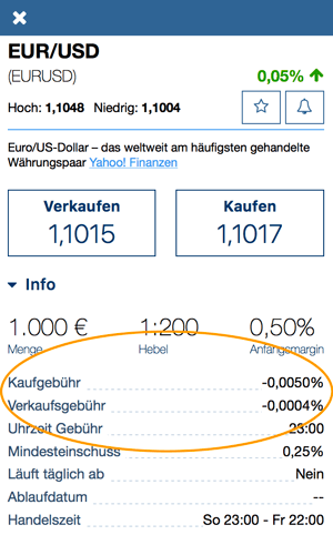 Plus 500 Gebühren Plus 500 Gebühren